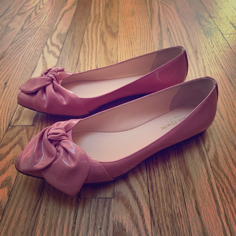 Pink Kate Spade Nancy Flats